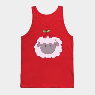 Cherry Sheep Face Tank Top